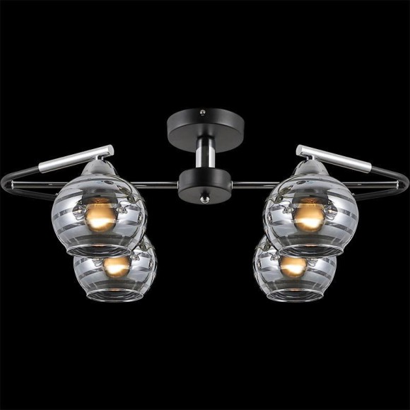 Потолочная люстра Illumico IL9801-4CSQ-79 CR BK