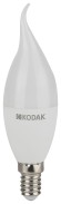 Б0057635 Лампочка светодиодная Kodak LED KODAK BXS-11W-830-E14 E14 / Е14 11Вт свеча на ветру теплый белый свет