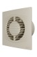 SLIM 4C Ivory Вентилятор накладной SLIM D100 обратный клапан Ivory DICITI