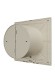 SLIM 4C Ivory Вентилятор накладной SLIM D100 обратный клапан Ivory DICITI