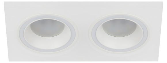 Б0054362 Встраиваемый светильник декоративный ЭРА DK92 WH MR16/GU5.3 белый
