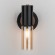 Настенный светильник в стиле лофт 70125/1 черный
