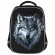 Ранец BRAUBERG LIGHT, 1 отделение, с брелком, Gray wolf, 36х26х13 см, 273111