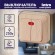 Б0053772 Выключатель Intro Quadro 2-105-11 двухклавишный с подсветкой, 10А-250В, IP20, ОУ, сосна