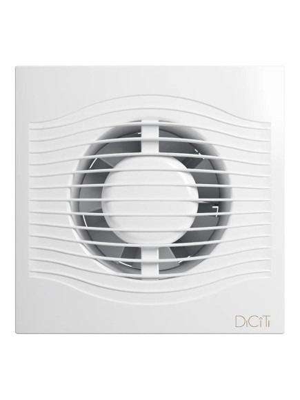 SLIM 4C MR Вентилятор накладной SLIM D100 обратный клапан MR DICITI