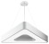 Б0058872 Светильник LED ЭРА Geometria SPO-153-W-40K-030 Delta 30Вт 4000К 2100Лм IP40 600*80 белый подвесной драйвер внутри