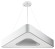 Б0058872 Светильник LED ЭРА Geometria SPO-153-W-40K-030 Delta 30Вт 4000К 2100Лм IP40 600*80 белый подвесной драйвер внутри