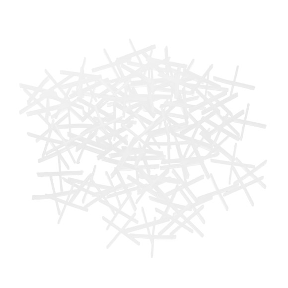 Крестики, 1.0 мм, для кладки плитки, 100 шт Matrix