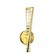 Настенный светодиодный светильник Indigo FRIZZANTE 12015/1W Brass V000042L