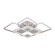 Потолочная светодиодная люстра Profit Light 5886/8 CHR