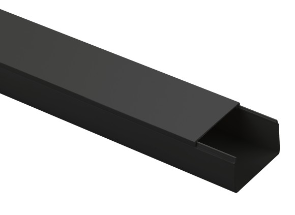 Б0061744 Кабель-канал ЭРА KK-B-40-25 черный 40x25мм 24м