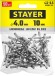 STAYER Color-FIX, 4.0 х 10 мм, белый, 50 шт, алюминиевые заклепки, Professional (3125-40-9003)