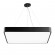 Б0050589 Светильник LED ЭРА Geometria SPO-164-B-40K-110 Quadro 110Вт 4000К 17300Лм IP40 800х800х80 мм черный подвесной