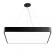 Б0050589 Светильник LED ЭРА Geometria SPO-164-B-40K-110 Quadro 110Вт 4000К 17300Лм IP40 800х800х80 мм черный подвесной