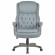 Кресло BRABIX PREMIUM "Regal EX-557", НАГРУЗКА до 150кг., пружинный блок, экокожа, серое, 532946
