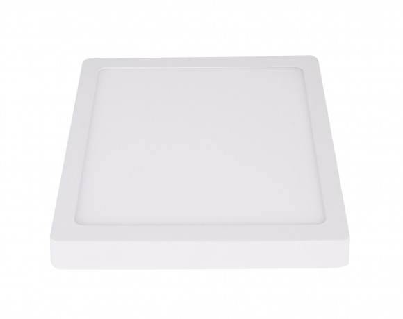 Светильник светодиодный ЭРА LED 9-24-4K квадратный накладной LED 24W 220V 4000K, белый