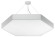 Б0058876 Светильник LED ЭРА Geometria SPO-121-W-40K-038 Hexagon 38Вт 4000K 4000Лм IP40 600*80 белый подвесной драйвер внутри