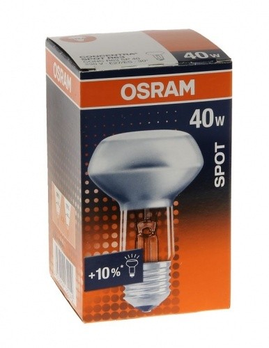 182240 Osram R63 40W E27 230V рефлектор (5/25/1200)