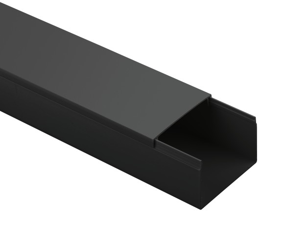 Б0061746 Кабель-канал ЭРА KK-B-60-40 черный 60x40мм 18м