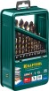 KRAFTOOL COBALT-8, 25 шт, (1-13 мм), сталь М42, HSS-Co(8%), набор сверл по металлу (29656-H25)