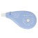 Корректирующая лента BRAUBERG PASTEL 5 мм х 12 м, вращающийся наконечник 90°, механизм перемотки, корпус голубой, блистер, 272488