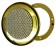 КП-100 золото решетка круглая на магнитах
