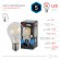 Лампочка светодиодная ЭРА F-LED A60-5W-840-E27 Е27 / Е27 5Вт филамент груша нейтральный белый свет