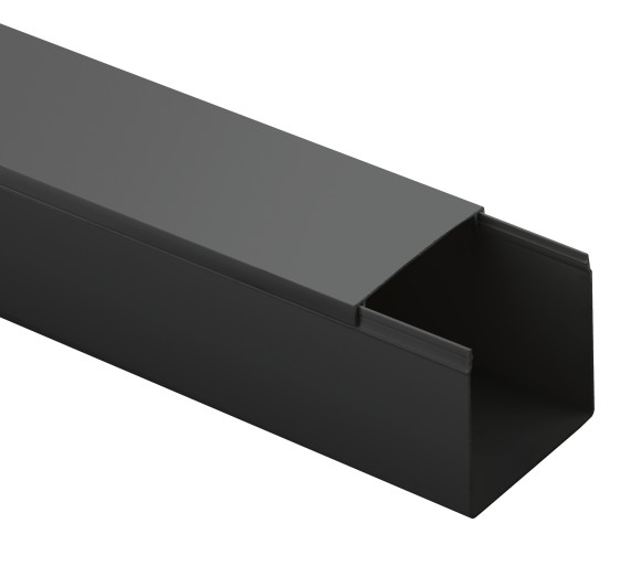 Б0061747 Кабель-канал ЭРА KK-B-60-60 черный 60x60мм 12м