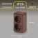 Б0053805 Розетка Intro Quadro 2-204-10 с заземлением двойная 2х2P+E Schuko, 16А-250В, IP20, ОУ, венге