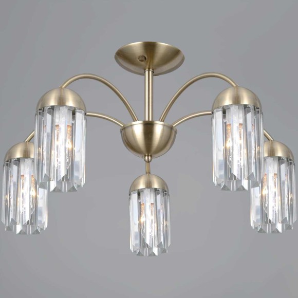 Люстра Illumico IL0599-5CSQ-24 AB LYRA