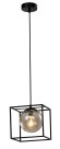 Светильник подвесной (подвес) Rivoli Miyuki 5146-201 1 х Е14 40 Вт черный лофт - кантри потолочный