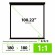 Экран Cactus Wallscreen CS-PSW-180X180-BK, 180x180см, 1:1, настенно-потолочный, черный, PSW-180x180-BK