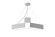 Б0058884 Светильник LED ЭРА Geometria SPO-141-W-40K-028 Igrek 28Вт 4000K 1750Лм IP40 600*80 белый подвесной драйвер внутри