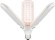ФИТО-30W-PFR-E27-GR Фитолампа для растений светодиодная ЭРА GREEN LINE ФИТО-30W-PFR-E27-GR 3-х лепестковая полного спектра 30 Вт Е27