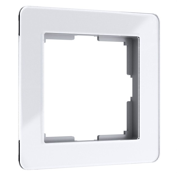 Werkel W0012701 Рамка на 1 пост Acrylic белый W0012701