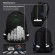 Рюкзак BRAUBERG SOFT, 2 отделения, 3 кармана, "Dark night", СВЕТООТРАЖАЮЩИЙ ПРИНТ, 40х31х15 см, 273119