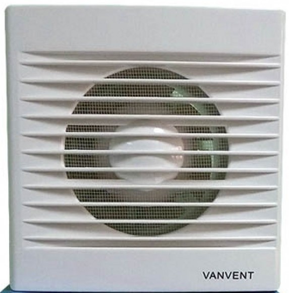 Вентилятор Ванвент 120 СВ накладной со шнурком
