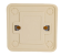 SQ1801-0002 Выключатель 1-кл. открытой установки IP20 10А, сл. кость Ладога
