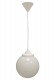 Cветильник потолочный ЭРА НСБ 01-60-251 шар опаловый подвесной на шнуре IP44 Е27 max 60 Вт d250mm