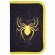 Пенал BRAUBERG с наполнением, 1 отделение, 1 откидная планка, 24 предмета, 21х14 см, "Venomous spider", 271526