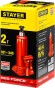 STAYER RED FORCE, 2 т, 181 - 345 мм, бутылочный гидравлический домкрат, Professional (43160-2)