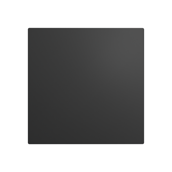 PA4/5 Matt Black Панель декоративная AEON D100/125 175х175 пластик Matt Black DICITI