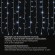 Электрогирлянда-занавес уличная "Штора" 3,8х2,4 м, 480 LED, белый 220 V, контроллер, ЗОЛОТАЯ СКАЗКА, 591302
