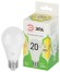 LED A60-20W-830-E27 GL Лампочка светодиодная ЭРА GREEN LINE LED A60-20W-830-E27 GL E27 20 Вт груша теплый свет