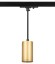 Трековый светильник однофазный ЭРА TR45 - GU10 S MG подвесной 52*100 мм под лампу MR16 золото