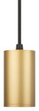 Трековый светильник однофазный ЭРА TR45 - GU10 S MG подвесной 52*100 мм под лампу MR16 золото