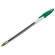 Ручка шариковая STAFF "Basic BP-01", письмо 750 метров, ЗЕЛЕНАЯ, длина корпуса 14 см, узел 1 мм, 143739