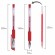 Ручка гелевая с грипом BRAUBERG "EXTRA GT NEEDLE", КРАСНАЯ, игольчатый узел 0,5 мм, линия 0,35 мм, 143921