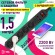 Б0019036 Сетевой фильтр ЭРА  USF-5es-1.5m-USB-B с базовой защитой с заземлением с выключателем 5 розеток 1,5м 2хUSB 10А черный