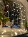 Светодиодная новогодняя гирлянда ЭРА ENOZ-2B Занавес уличная 2 м*2 м желтая 96 LED